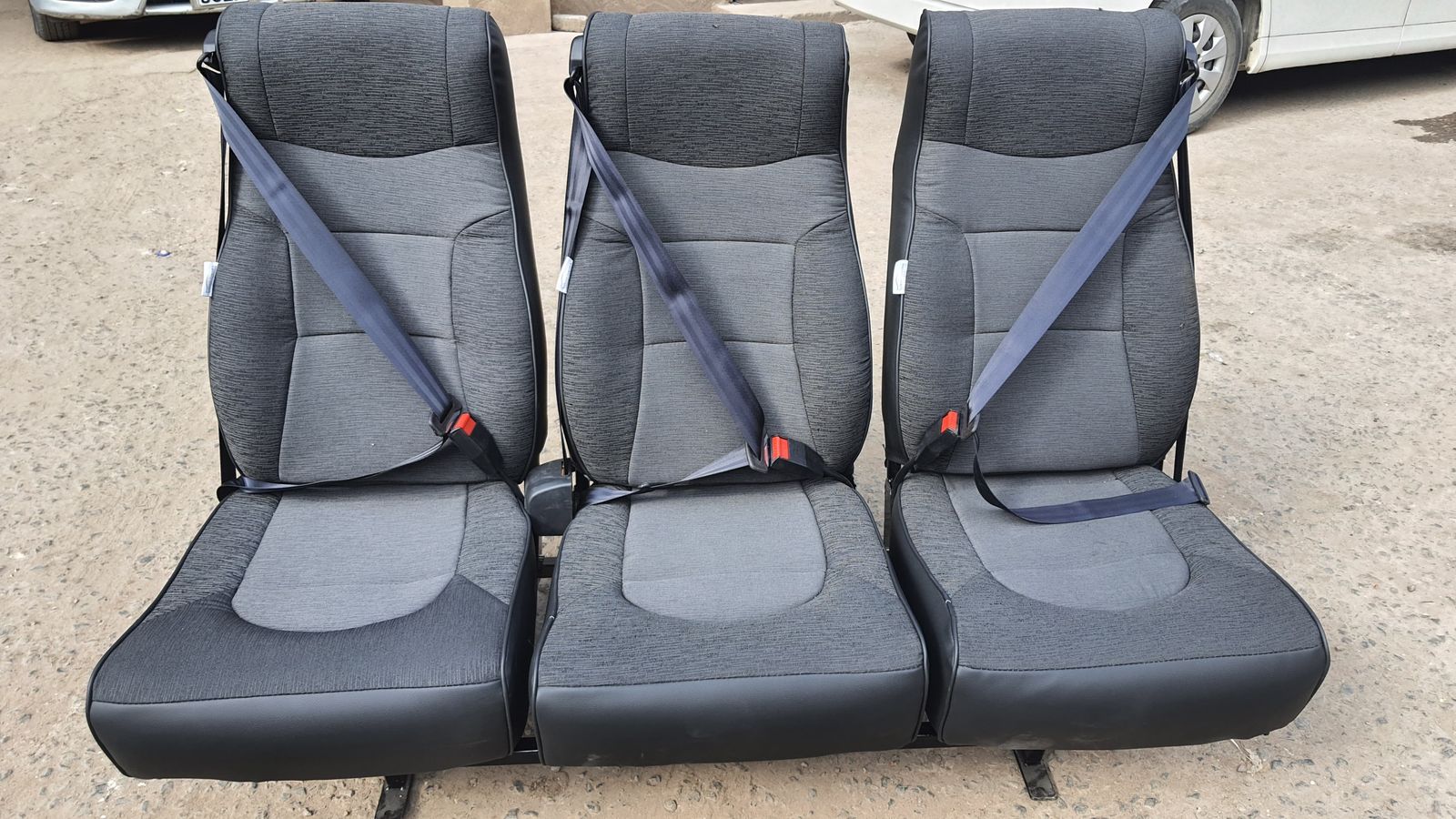 Shuttle seats ready for fitting